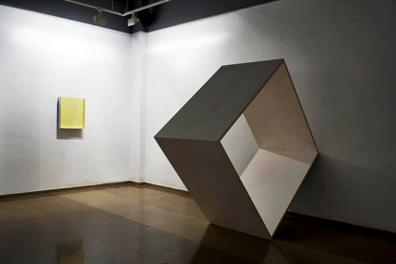 Manolo Ballesteros at University of Barcelona Alzueta Gallery 
